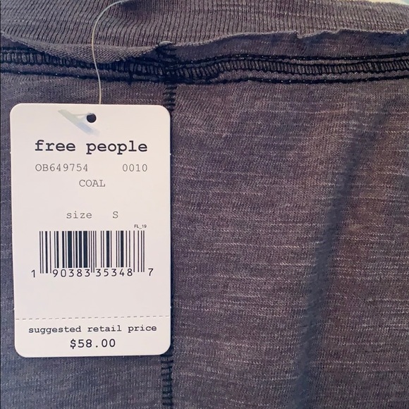 LAST ONE! Free People Boyfriend Tshirt - Picture 8 of 8